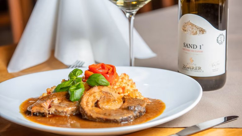 Schreiberhaus Krems sample meal, © Schreiberhaus Krems Schreiberhaus Krems sample meal, © Schreiberhaus Krems