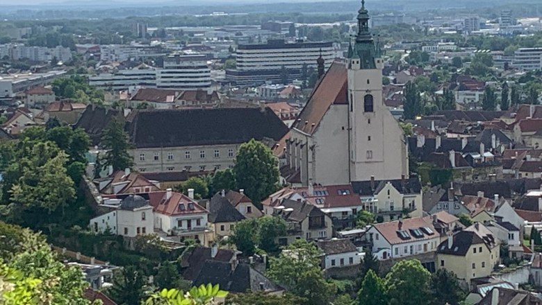 Kremsoase - View of the old town, © kremsoase Kremsoase - View of the old town, © kremsoase