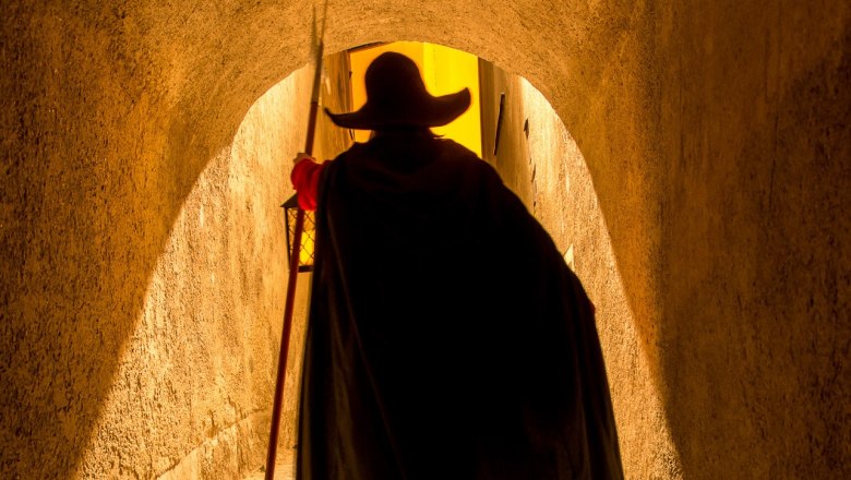 Night watchman tour , © Rainer Skrovny Night watchman tour , © Rainer Skrovny