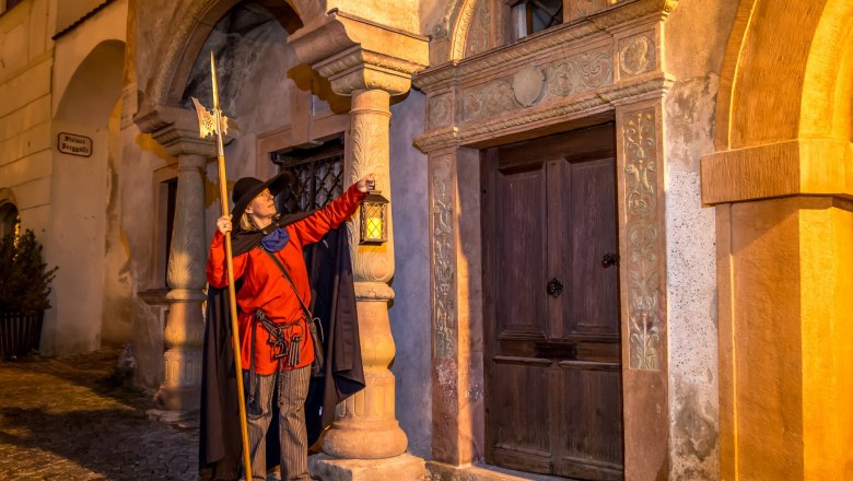 Night watchman tour , © Rainer Skrovny Night watchman tour , © Rainer Skrovny