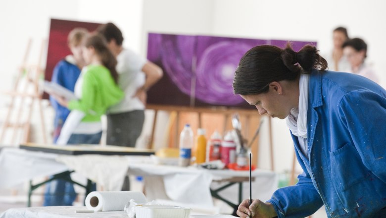 Creative painting, © Kreativ Akademie Creative painting, © Kreativ Akademie