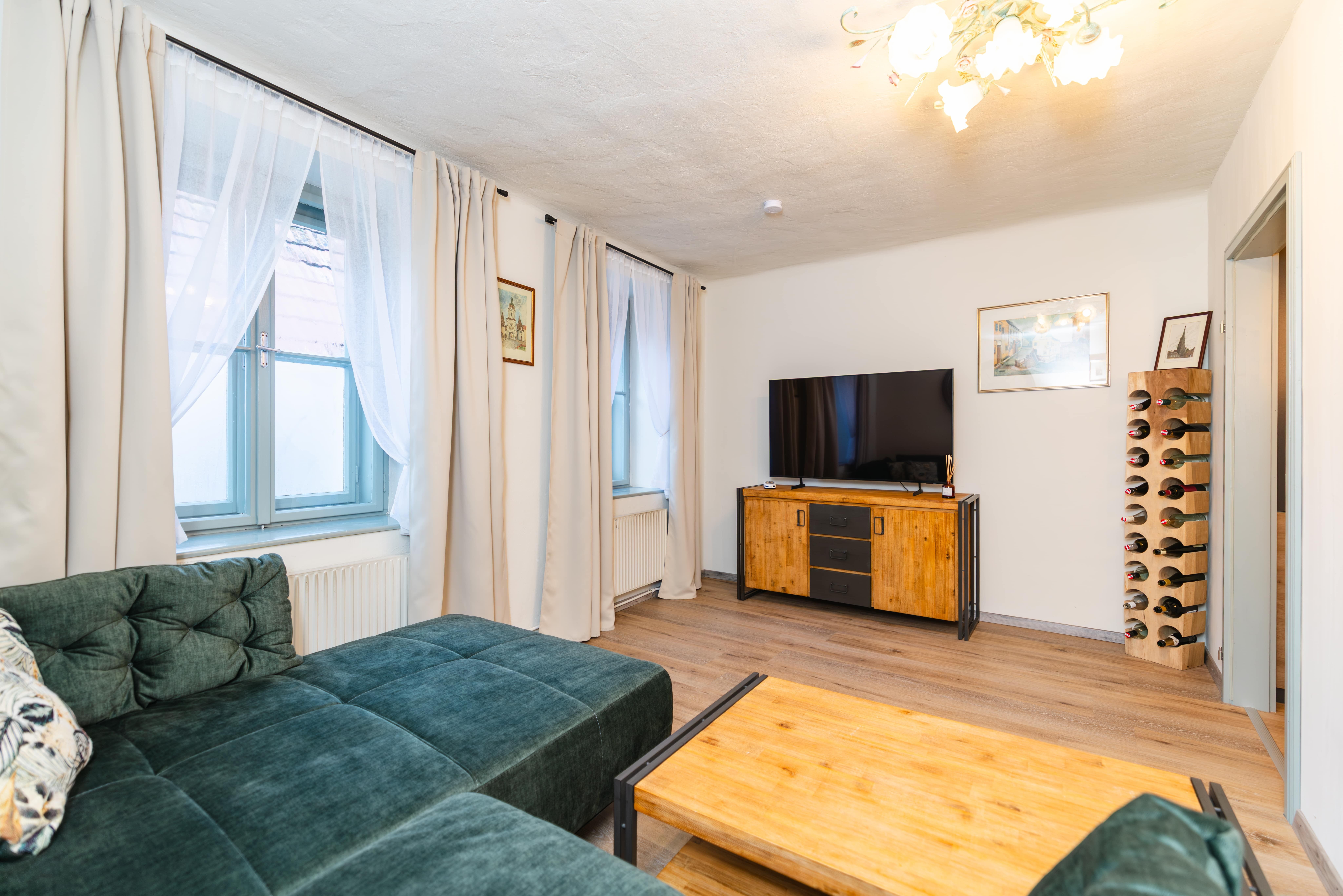 Wohnzimmer und Chillout Area