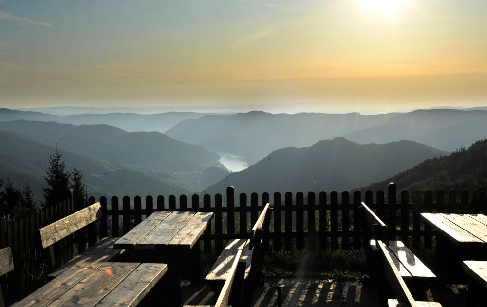 Wachauterrasse des Naturparkhauses am Jauerling - 915 m