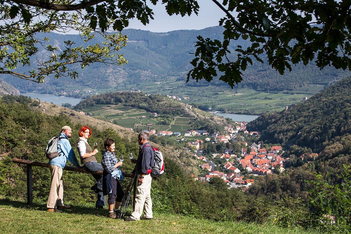 Aussicht vom Spitzer Graben