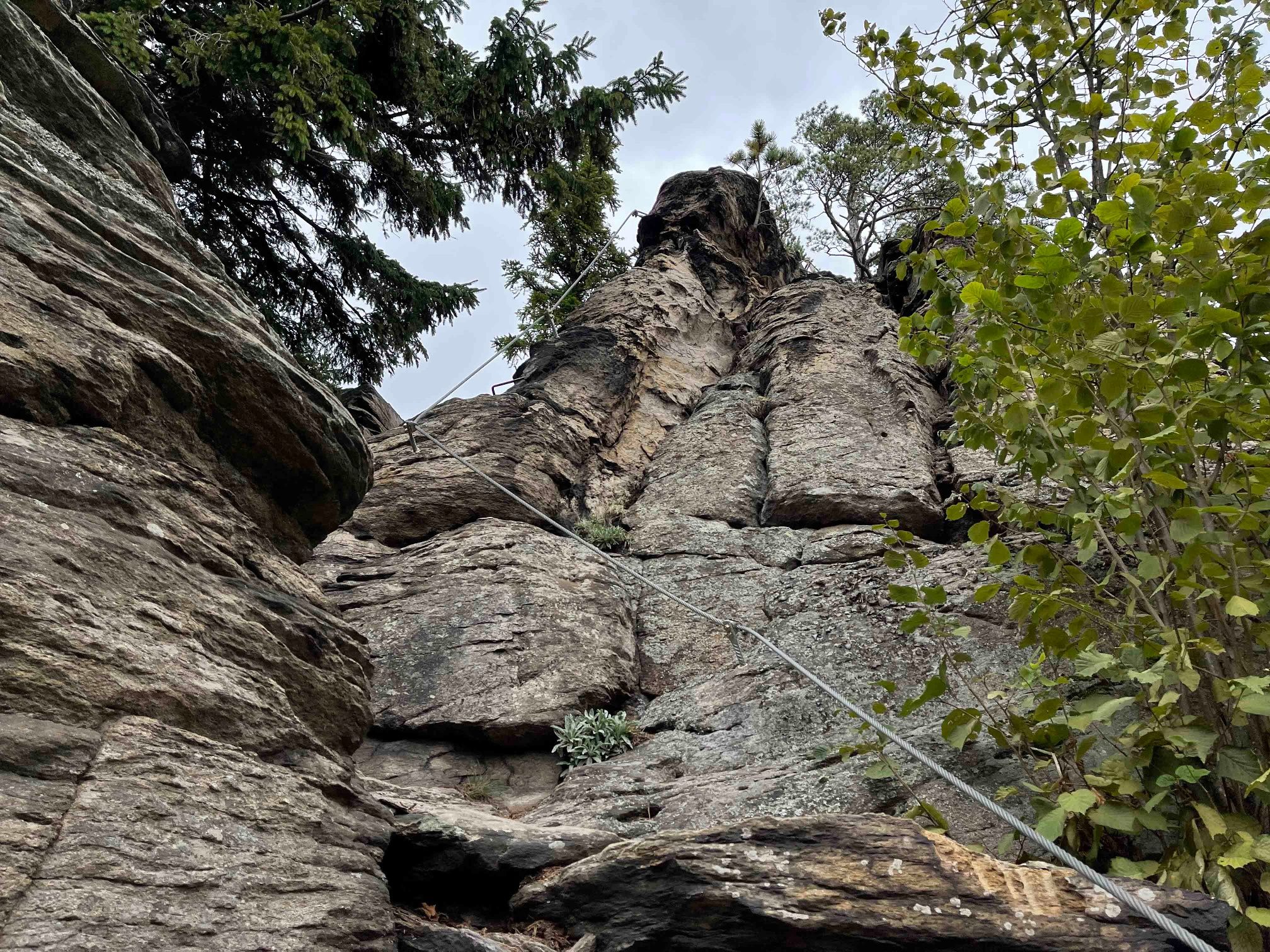 Aufstieg Hirschwand