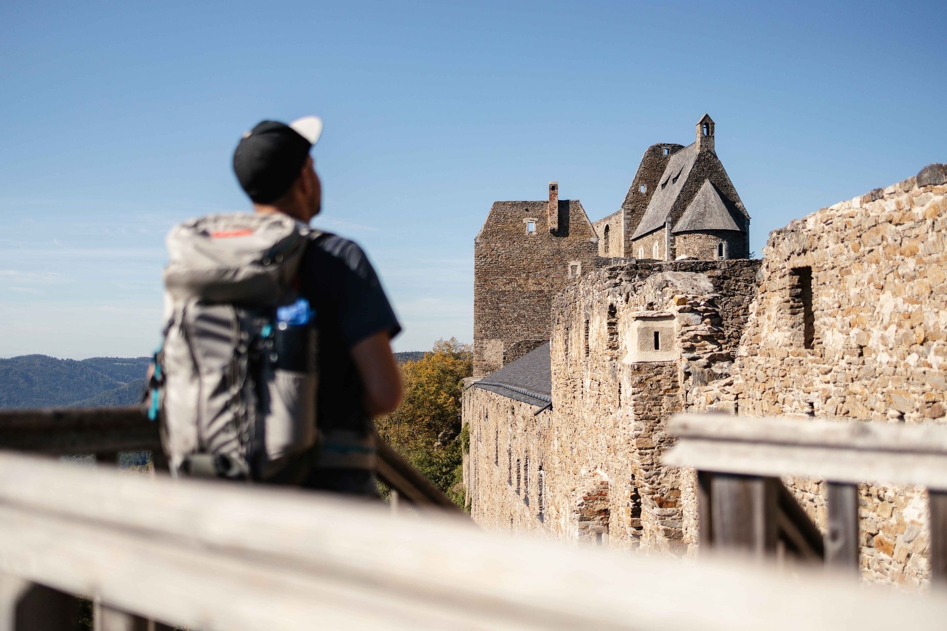 Auf der Ruine Aggstein
