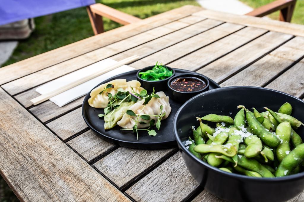Gyoza & Edamame