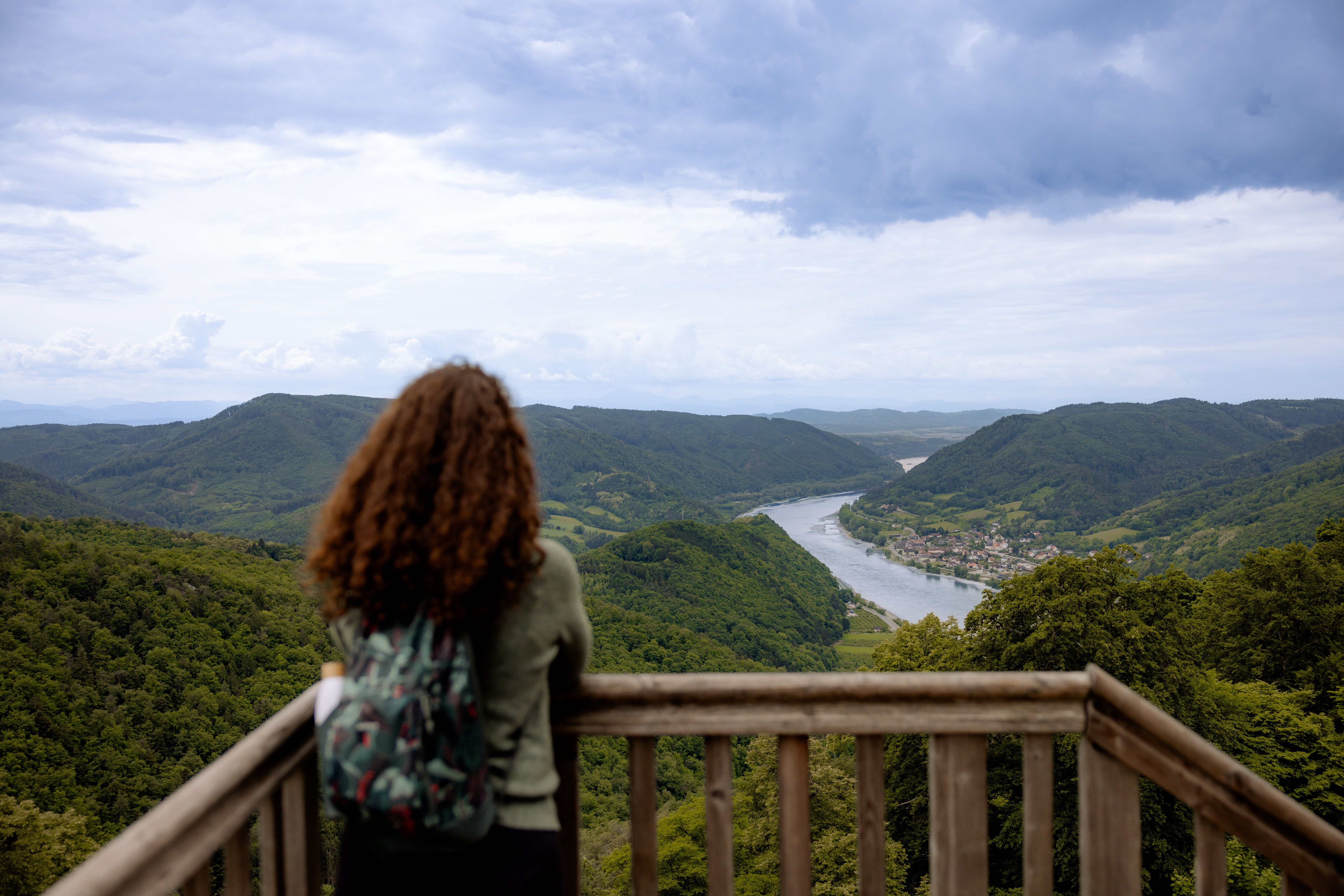 Blick über die Wachau, Welterbesteig 