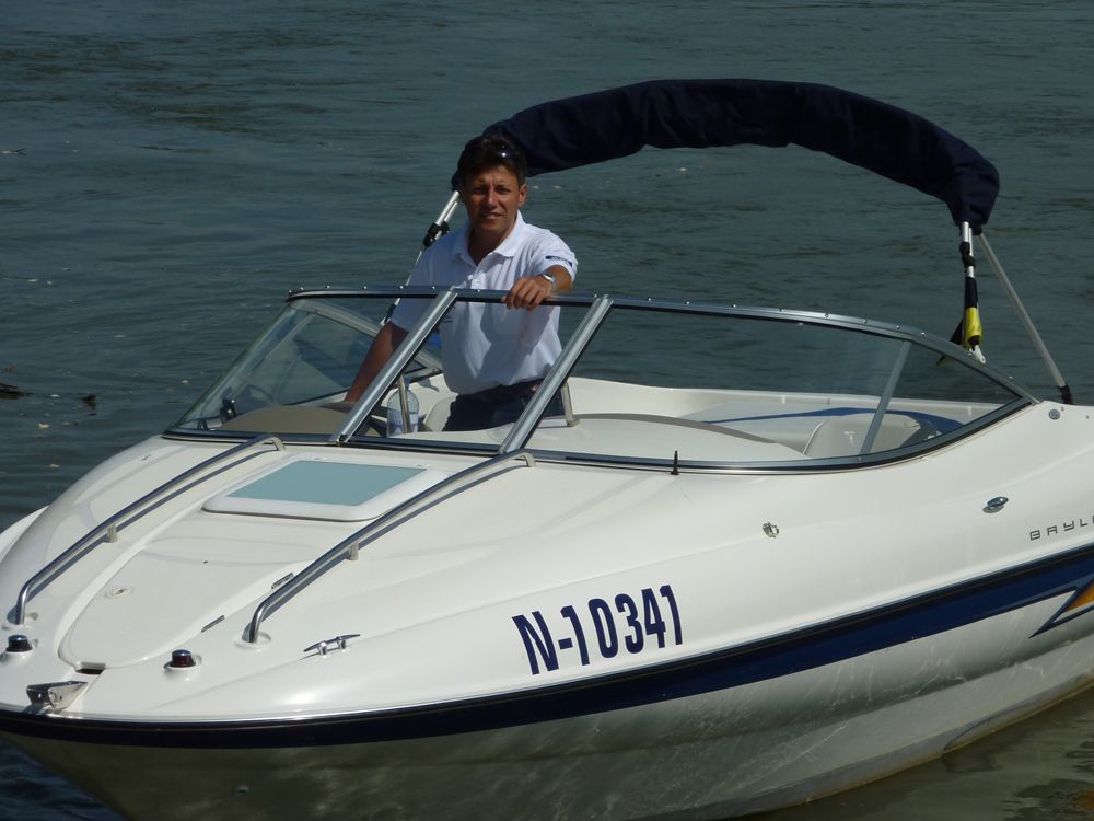 Motorboot von Martin Weber