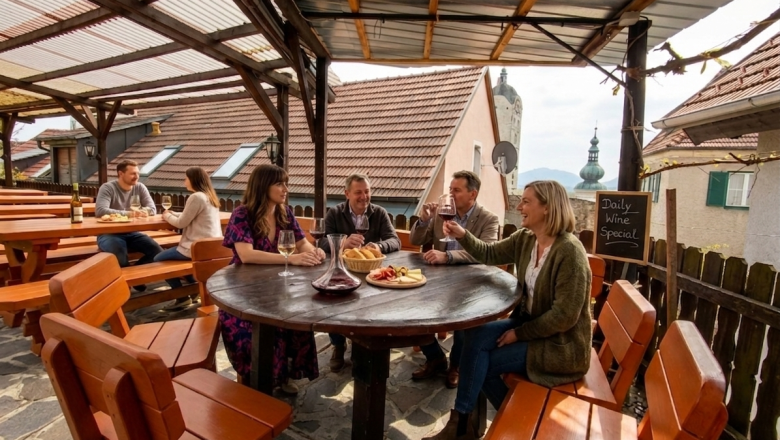Terrace, &copy; Weingut Mayer Resch