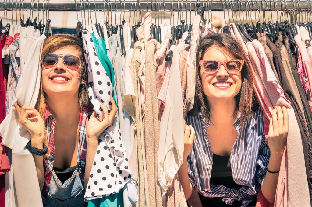 Shoppen am Vintage Abendmarkt