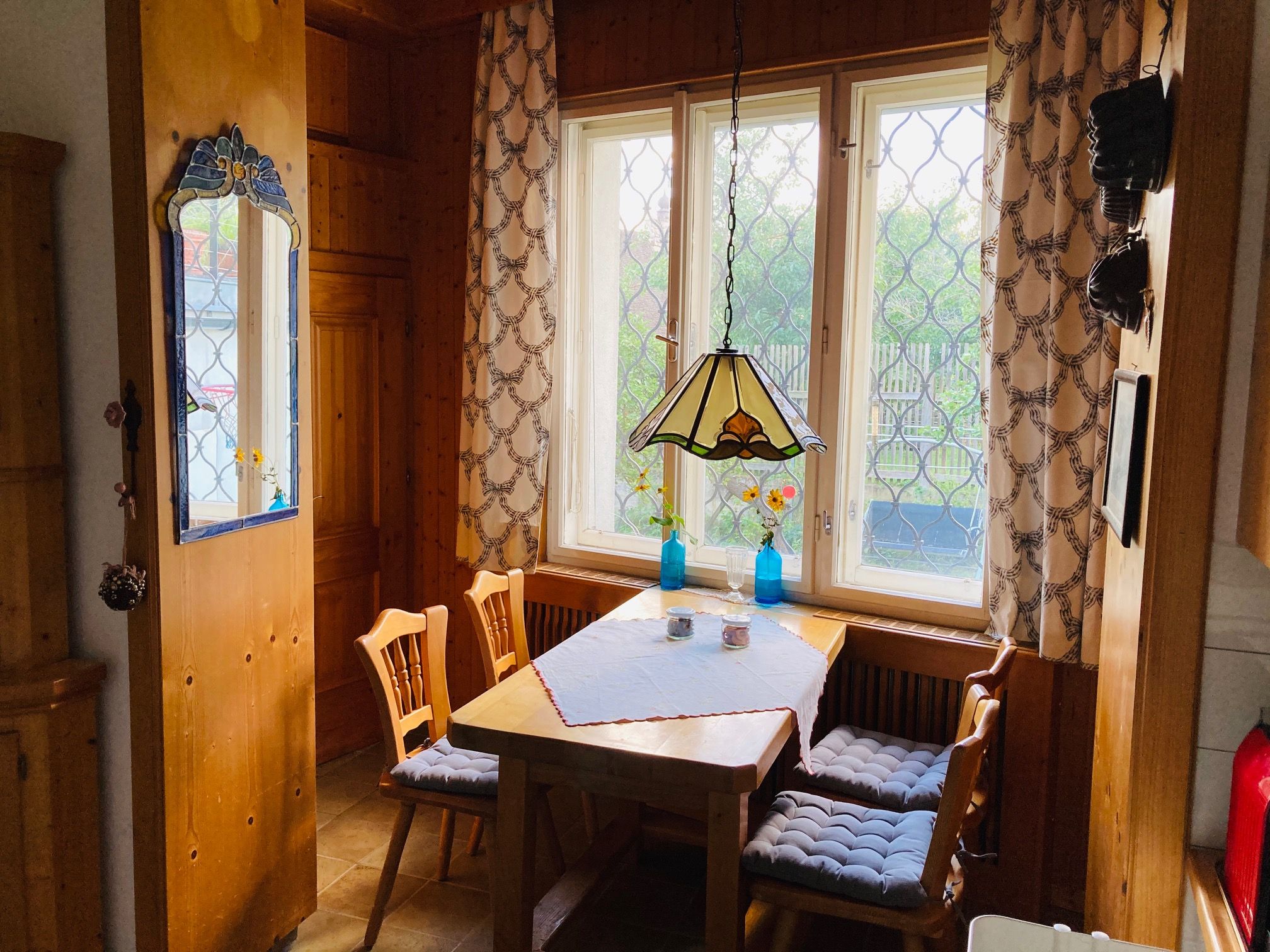 Essbereich in der Villa Wachtertor
