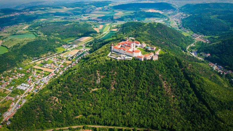 G&ouml;ttweig Abbey bird's eye view, &copy; Helikopter Tours Austria