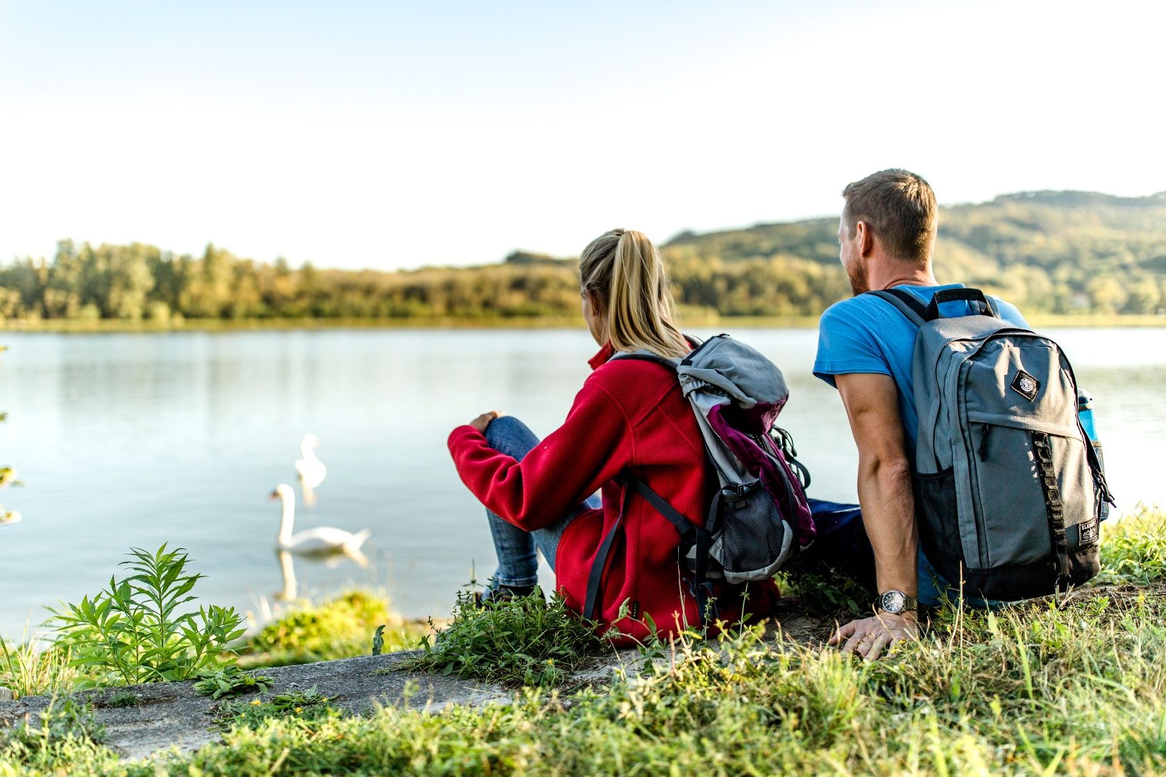 Rast an der Donau