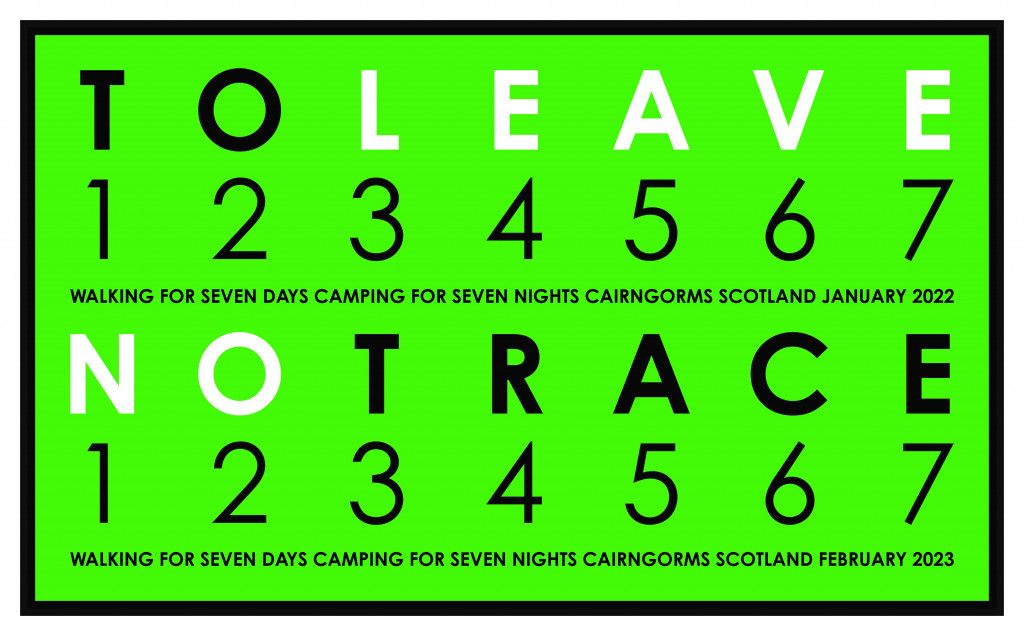 Hamish Fulton, To Leave No Trace
