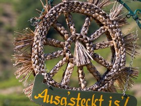 Ausg'steckt is at the Wachau wine taverns, &copy; Lachlan Blair