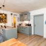 Designer kitchen & modern living area