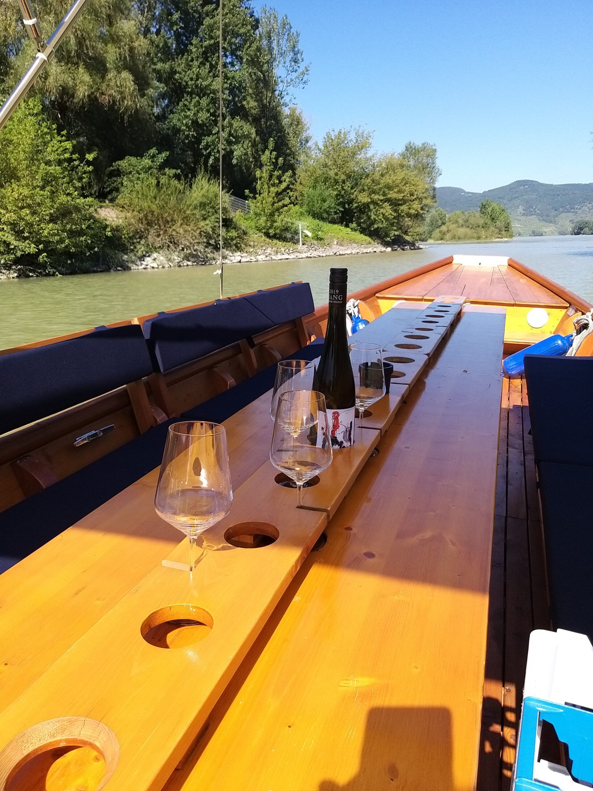 Weinverkostung auf der Wachau-Zille 