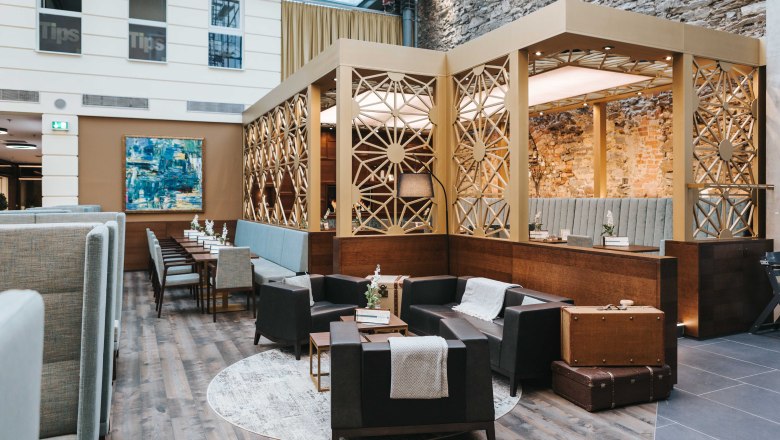 Caf&eacute; Wohnzimmer in the EKZ Steiner Tor, &copy; FMS Steinertor Gastronomie BetriebsgmbH