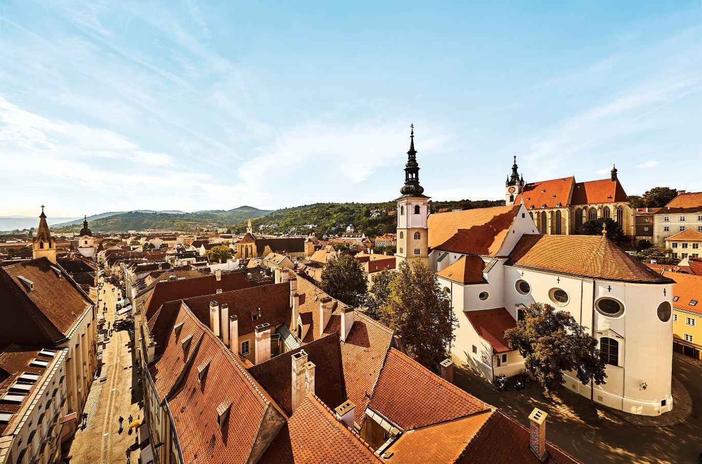 Über den Dächern von Krems