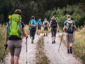 Hikers on the trail, &copy; Daniela Matejschek