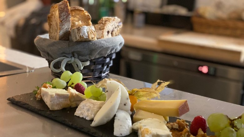 K&auml;seplatte, &copy; Bistro Krems