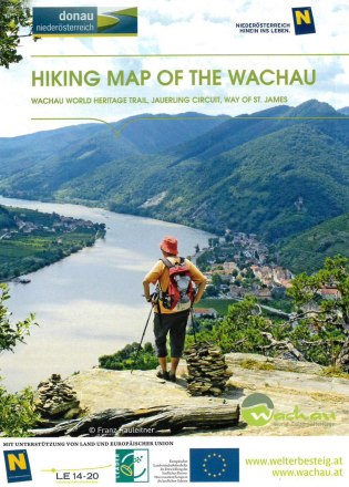 Hiking map of the Wachau